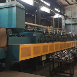 燃氣托輥網(wǎng)帶式熱處理線