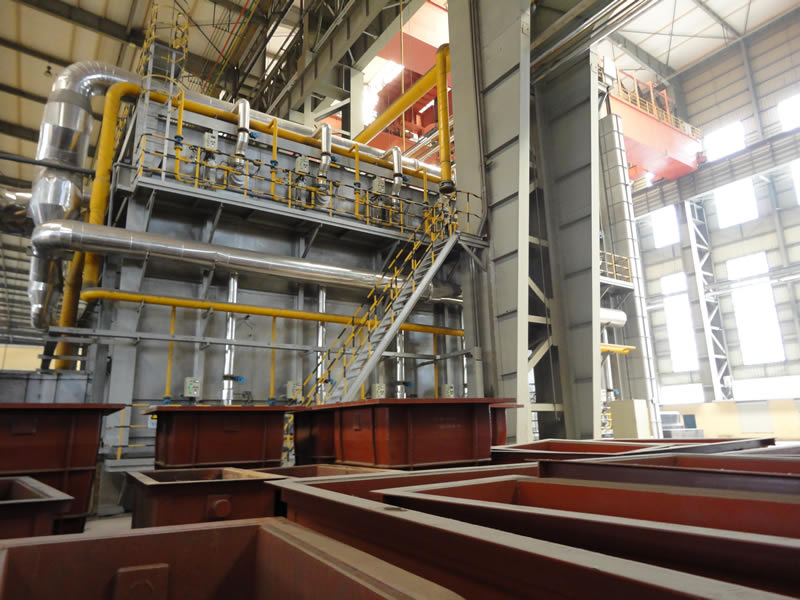 臺車式燃?xì)馔嘶馉t