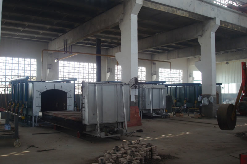 臺(tái)車(chē)式模殼焙燒爐