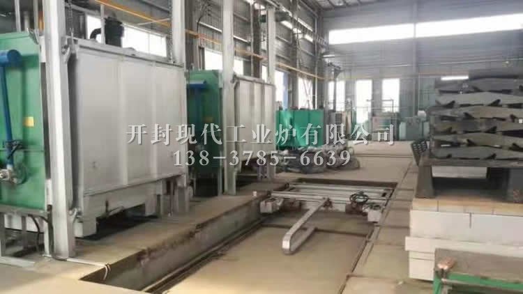 現(xiàn)代工業(yè)爐臺車式燃氣加熱爐