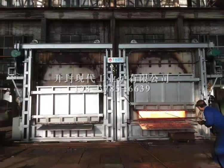 現(xiàn)代工業(yè)爐臺車式燃氣加熱爐